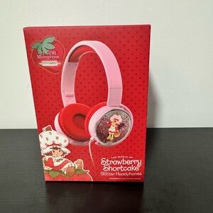 Strawberry Shortcake Pink Glitter Headphones